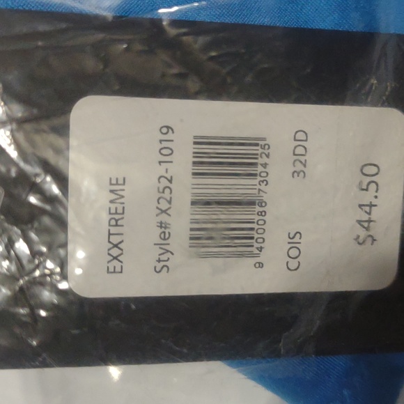 🫶FREDERICKS OF HOLLYWOOD Exxtreme Boost Bra in Limages Blue - Picture 12 of 14